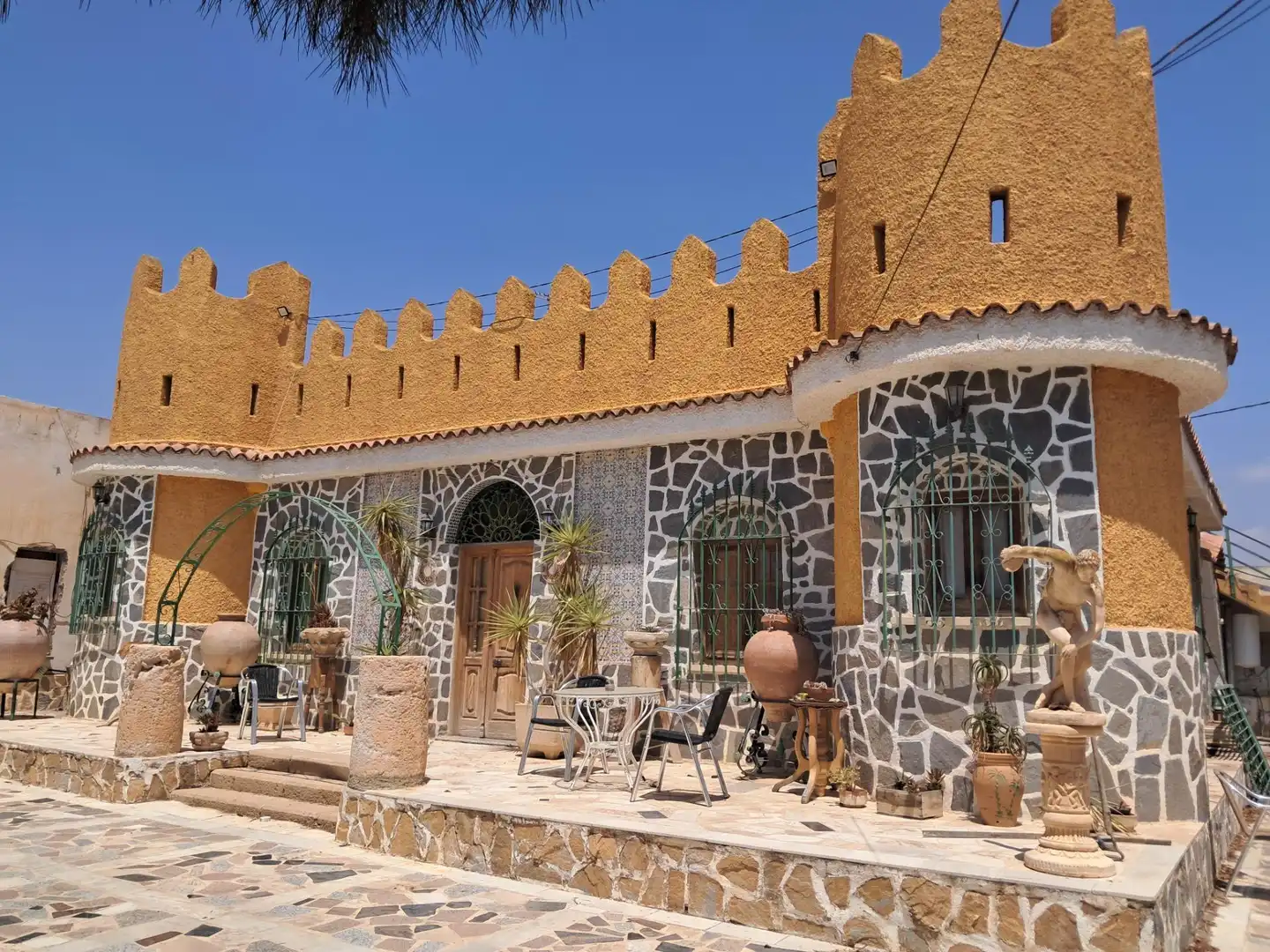 Außenansicht von Country house zum Verkauf in Águilas mit Klimaanlage, Heizung und Privatgarten