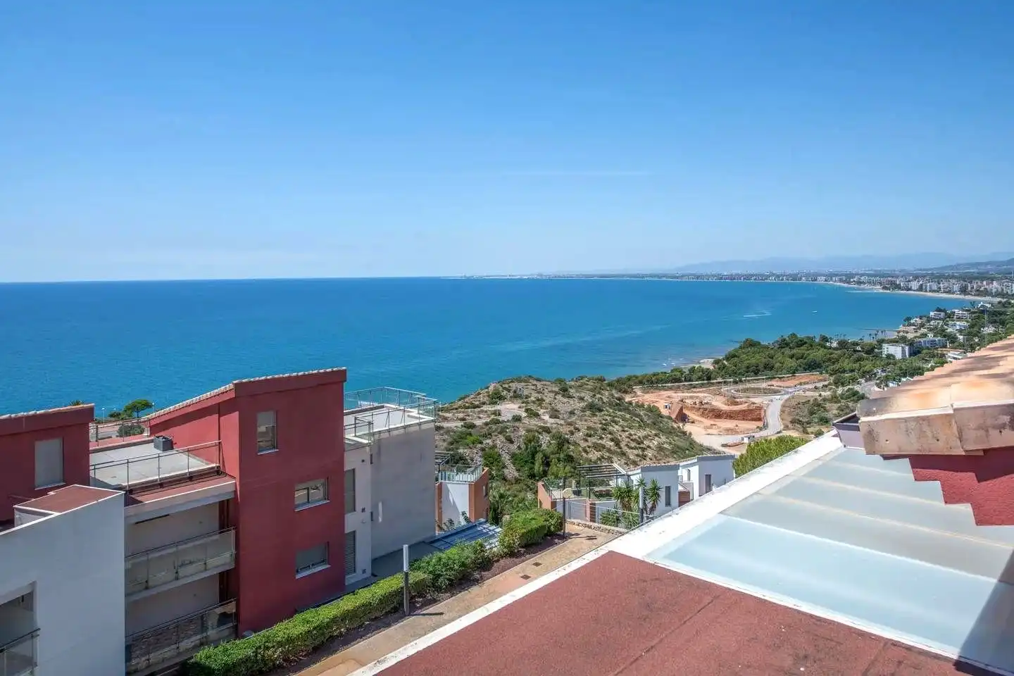 Außenansicht von Maisonette zur Miete in Oropesa del Mar / Orpesa mit Klimaanlage, Terrasse und Möbliert