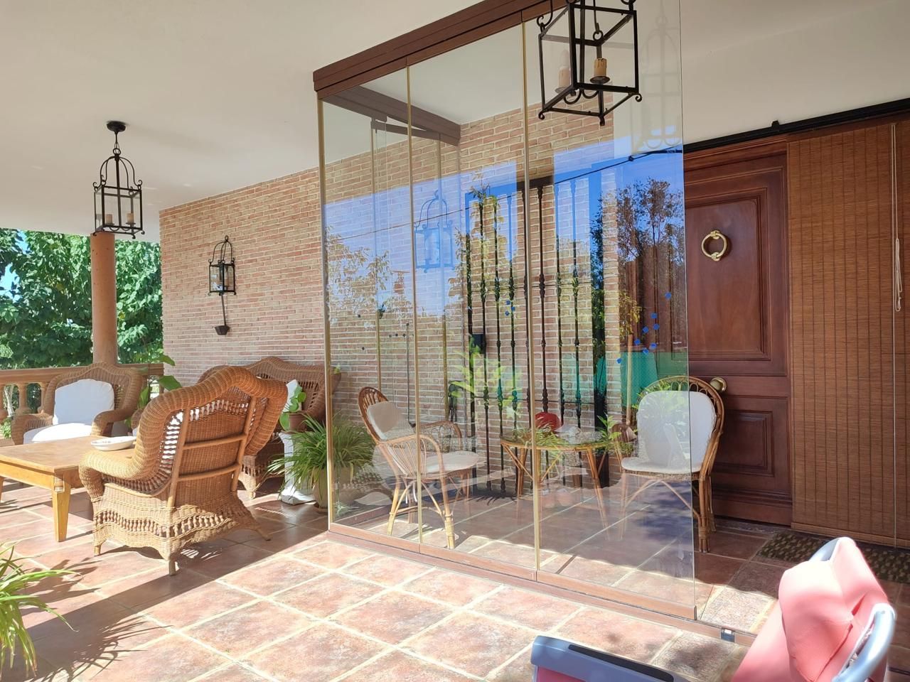 Terraza de Casa o chalet en venta en  Albacete Capital con Aire acondicionado, Calefacción y Jardín privado