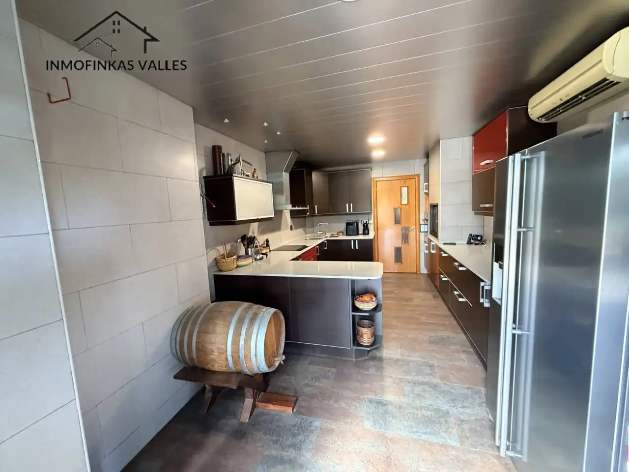 Cocina de Casa o chalet en venta en Lliçà de Vall con Aire acondicionado, Calefacción y Jardín privado