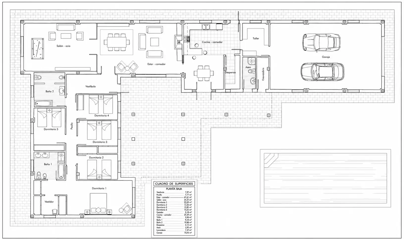 Villa mit Pool zum Verkauf in Don Benito, imagen 4