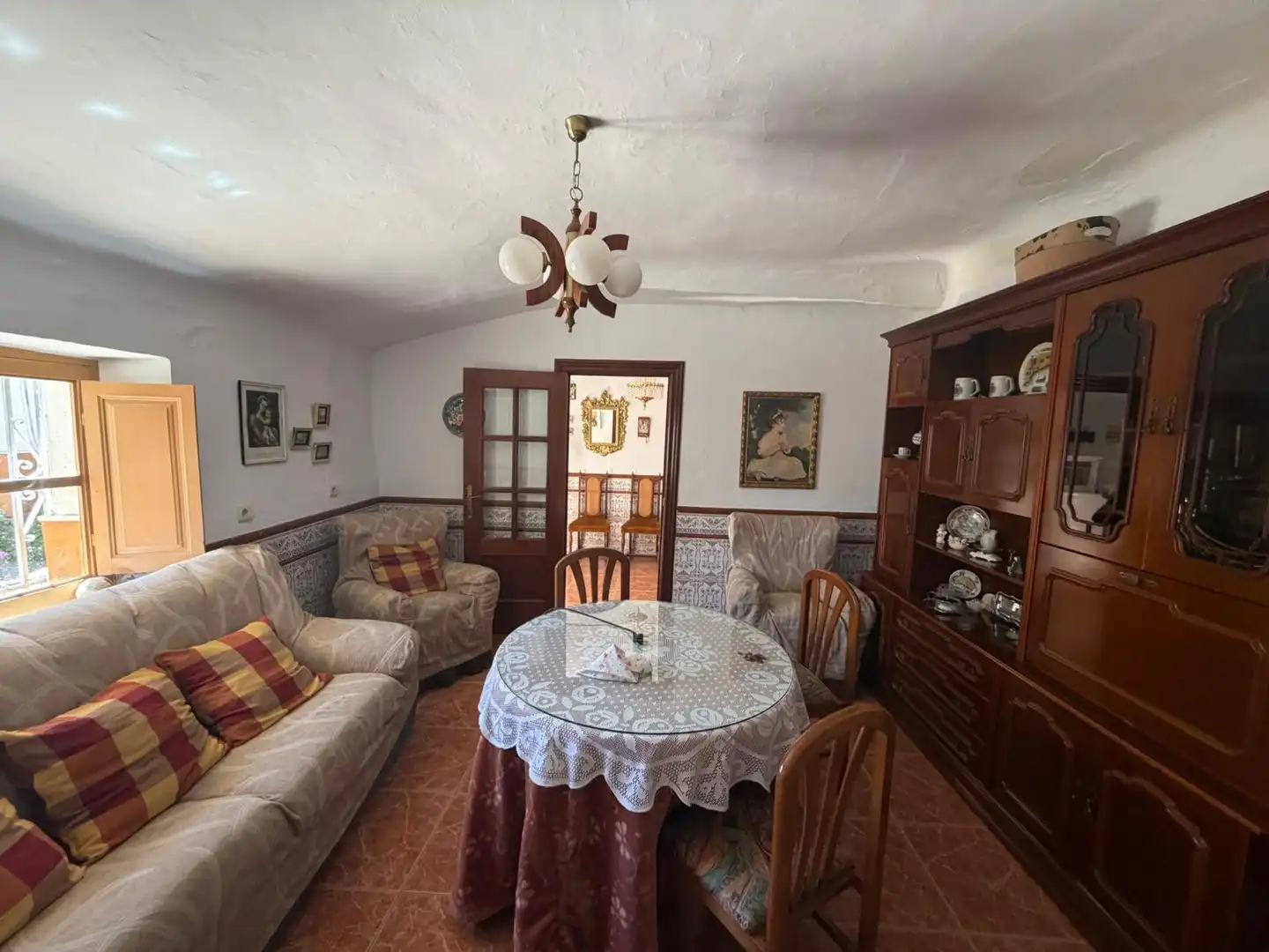 Wohnzimmer von Haus oder Chalet zum Verkauf in Guadix mit Möbliert