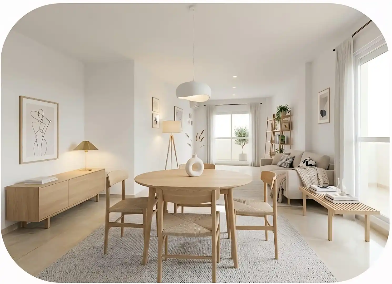 Comedor de Piso en venta en Fuengirola con Aire acondicionado, Jardín privado y Terraza