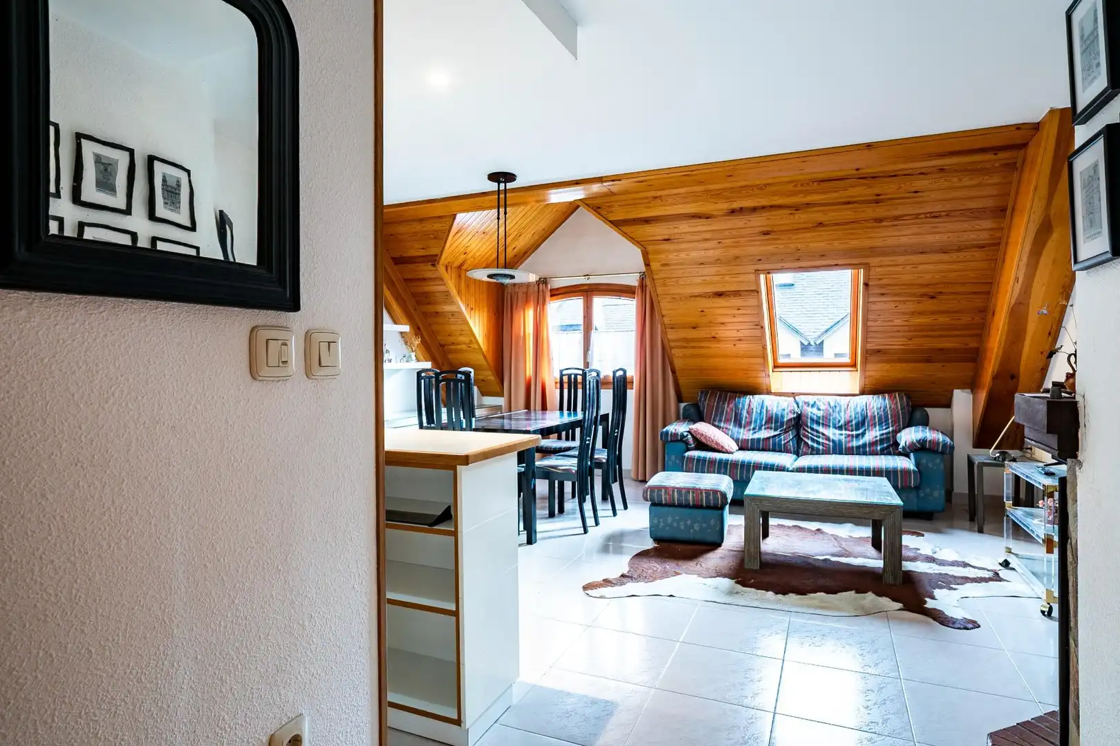 Sala de estar de Dúplex en venta en Biescas con Calefacción