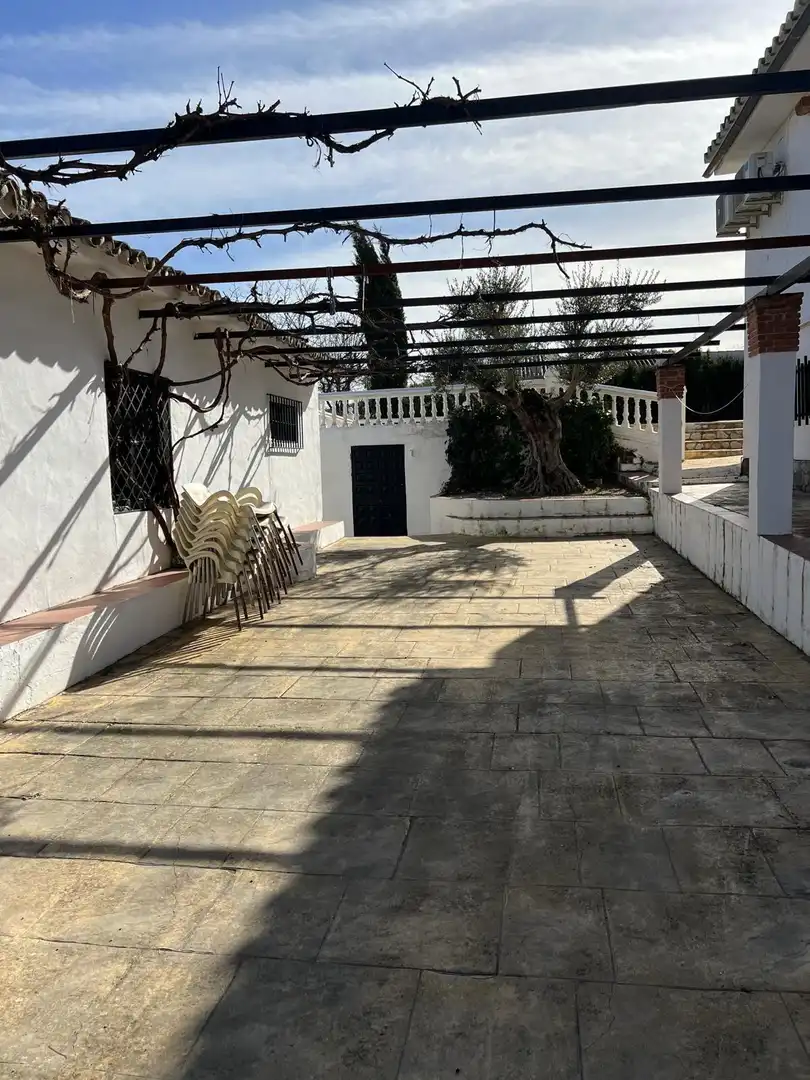 Terraza de Casa o chalet de alquiler en Baena con Aire acondicionado, Jardín privado y Terraza