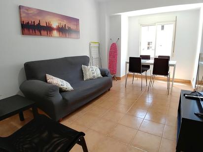 Sala d'estar de Pis de lloguer en  Valencia Capital amb Aire condicionat, Moblat i Forn
