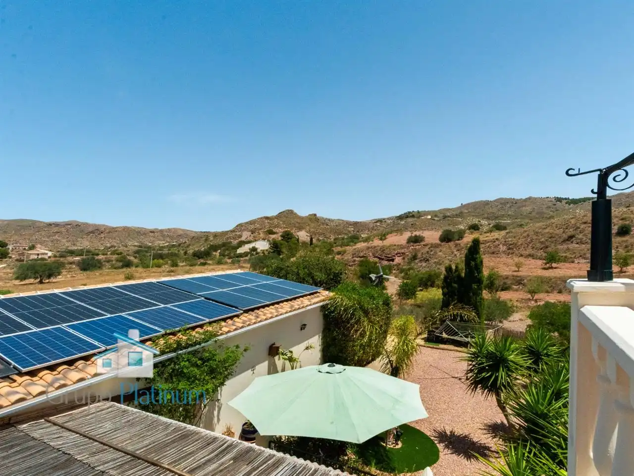 Terrassa de Casa o xalet en venda en Albox amb Aire condicionat, Jardí privat i Traster
