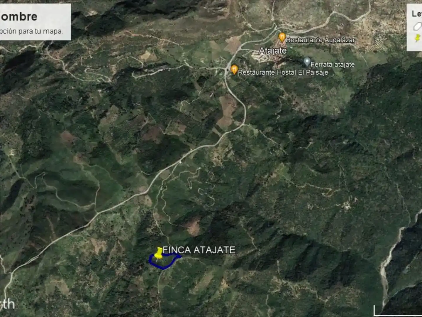 Terreno en venta en Atajate
