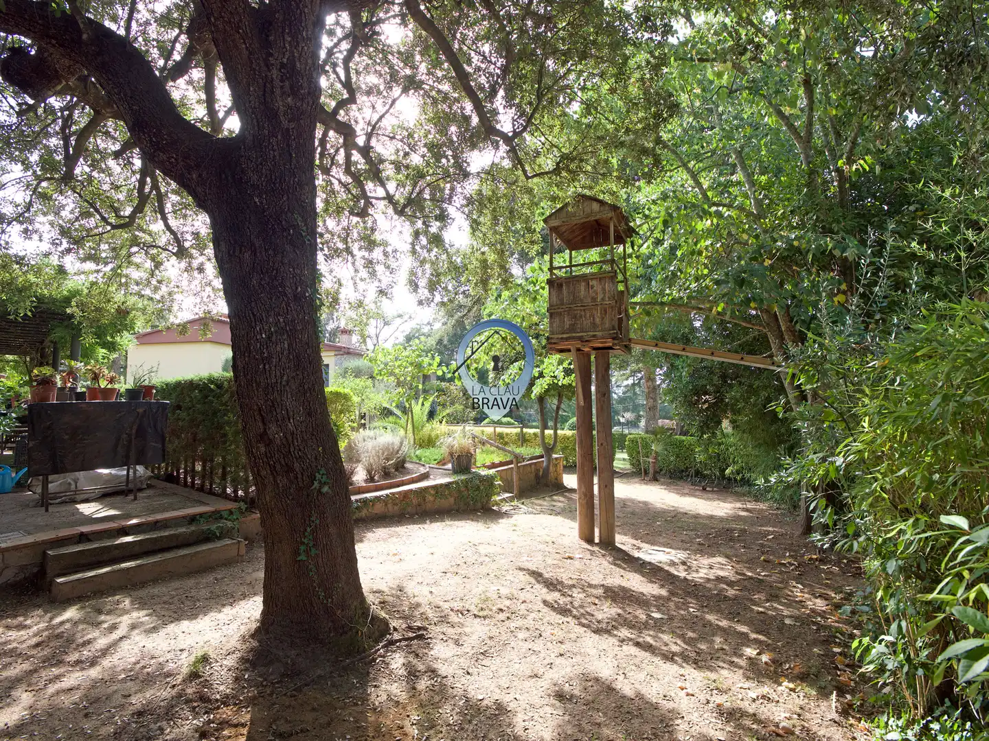 Jardí de Casa o xalet en venda en Caldes de Malavella amb Calefacció, Jardí privat i Terrassa