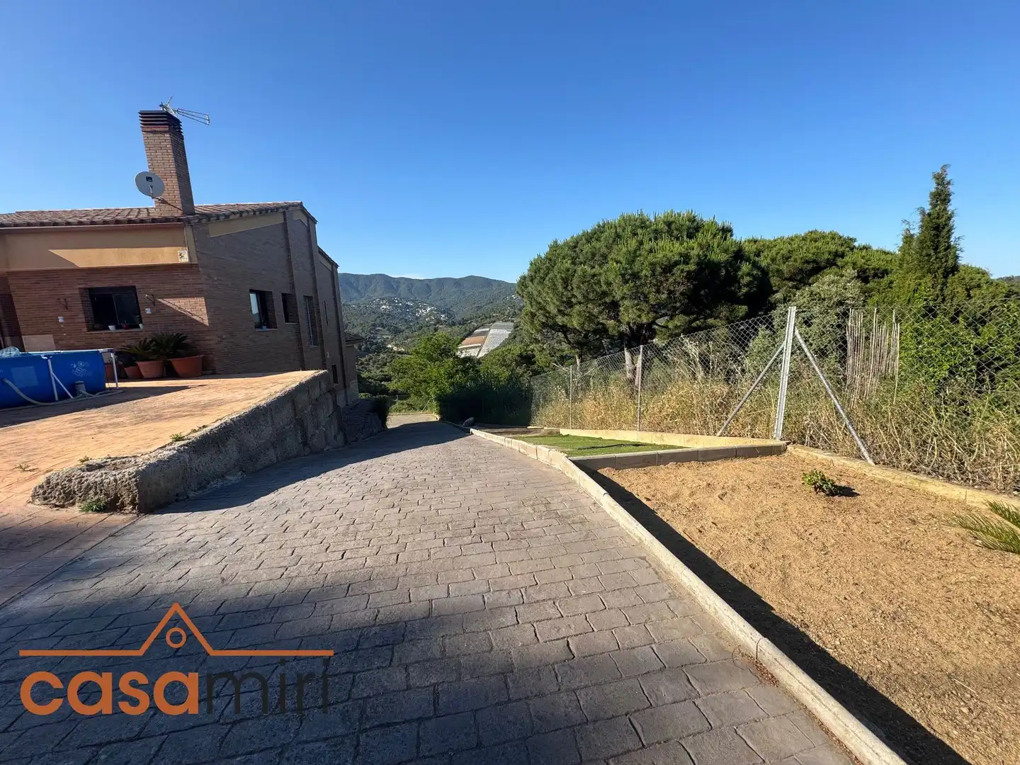 Vista exterior de Casa o chalet en venta en Sant Cebrià de Vallalta con Aire acondicionado, Calefacción y Jardín privado