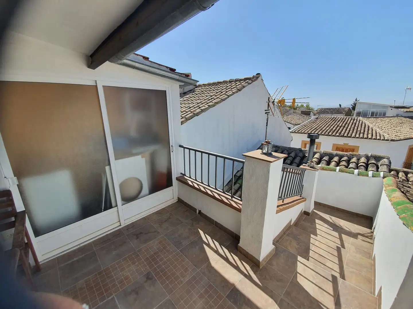 Terraza de Casa adosada de alquiler en Úbeda con Aire acondicionado, Calefacción y Terraza