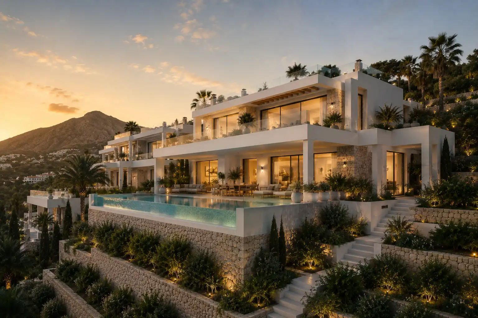 Vista exterior de Residencial en venda en Marbella