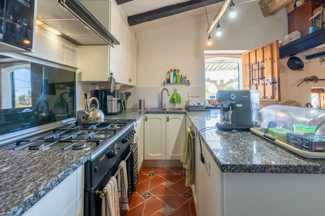 Cocina de Finca rústica en venta en Roquetes con Amueblado