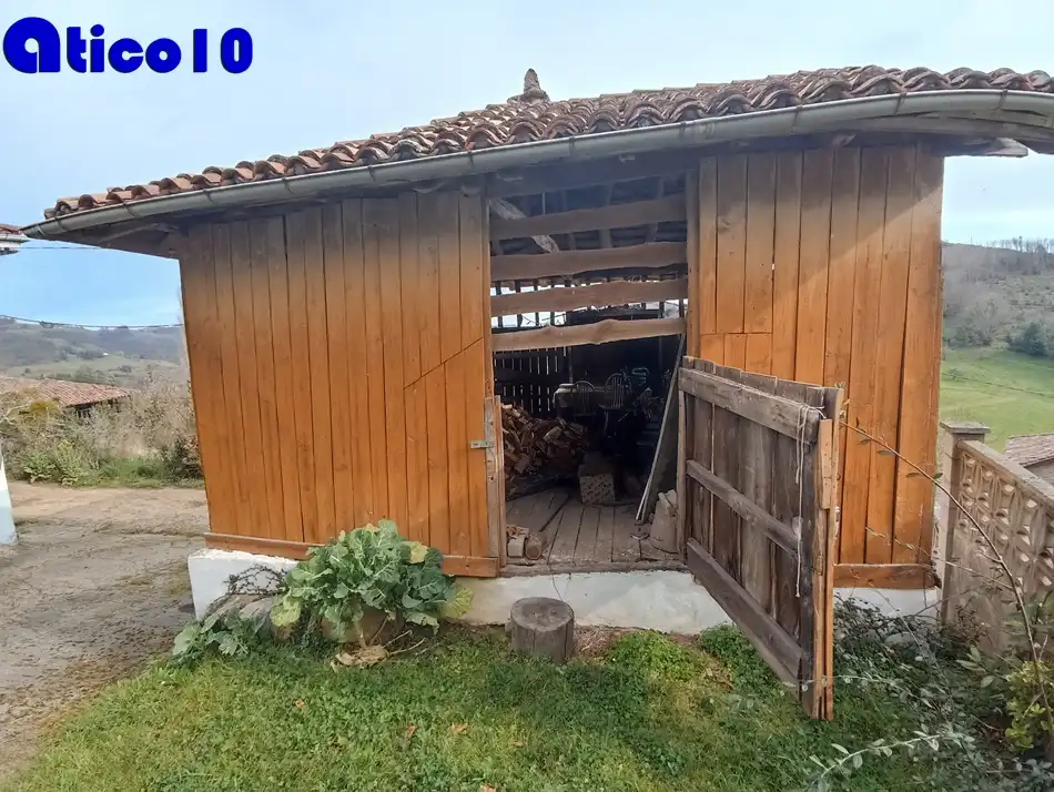 Vista exterior de Casa o chalet en venta en Boal con Calefacción y Amueblado