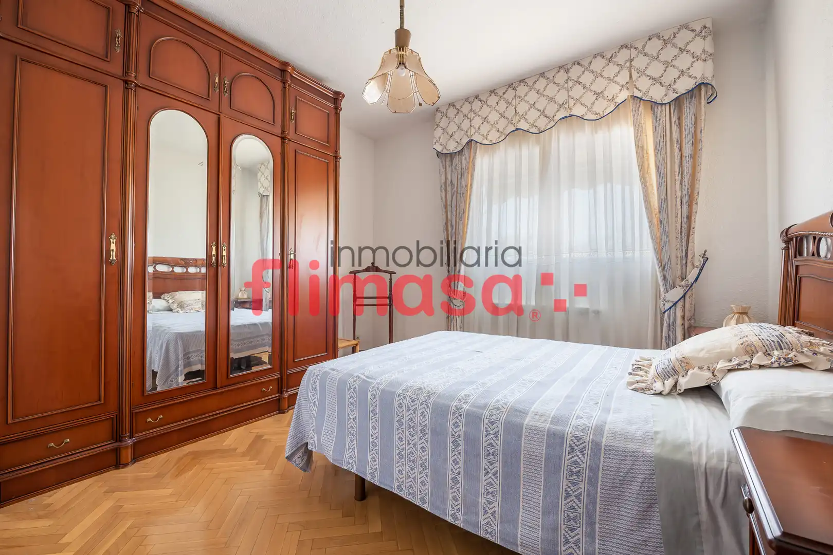 Schlafzimmer von Wohnung zum Verkauf in Villaviciosa de Odón mit Klimaanlage, Heizung und Terrasse