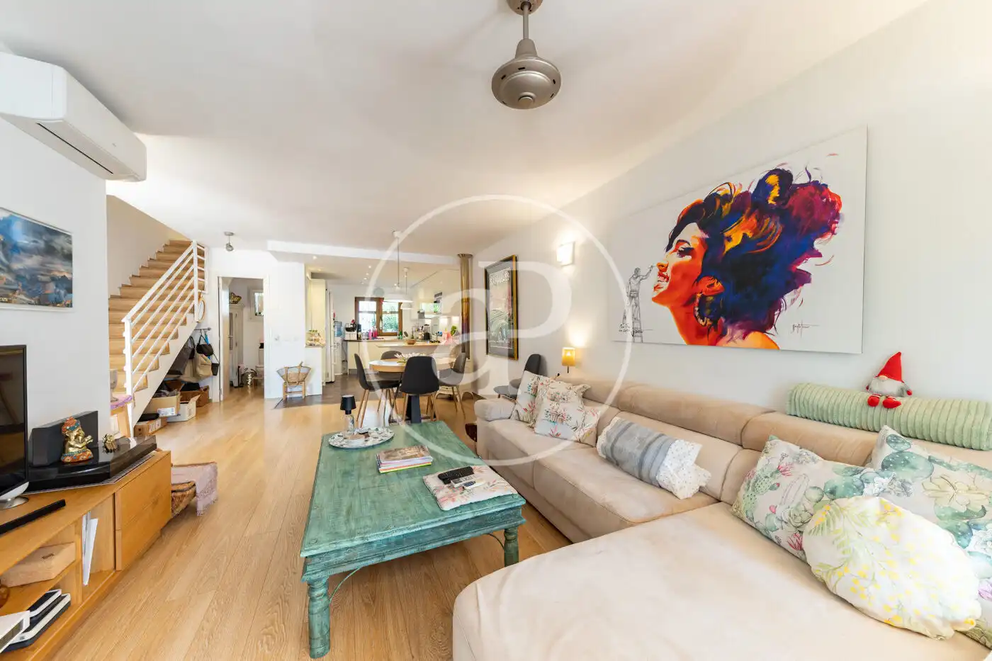 Living room of Detached homes for rent in Calvià  with Air Conditioner, Heating and Private garden