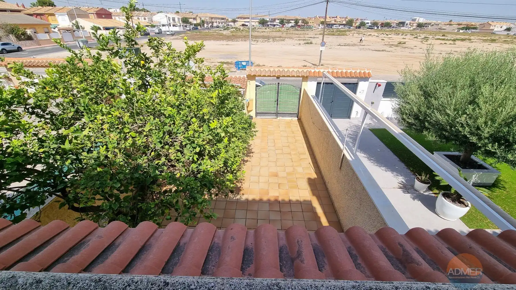 Terrace of Detached homes for sale in San Javier  with Air Conditioner, Storage room and Balcony