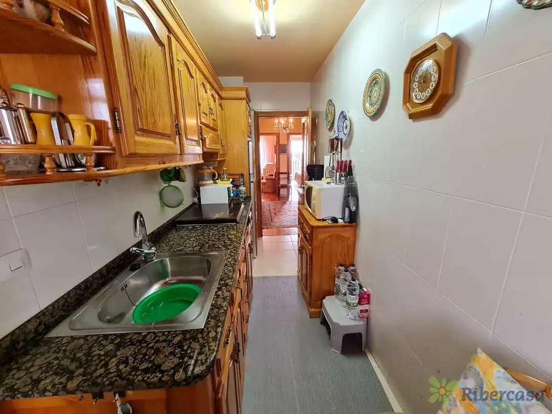 Cocina de Piso en venta en Corella con Calefacción, Jardín privado y Trastero