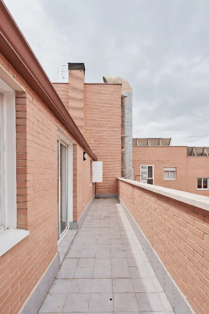 Exterior view of Attic for sale in Madrid  with Air Conditioner, Heating and Parquet flooring