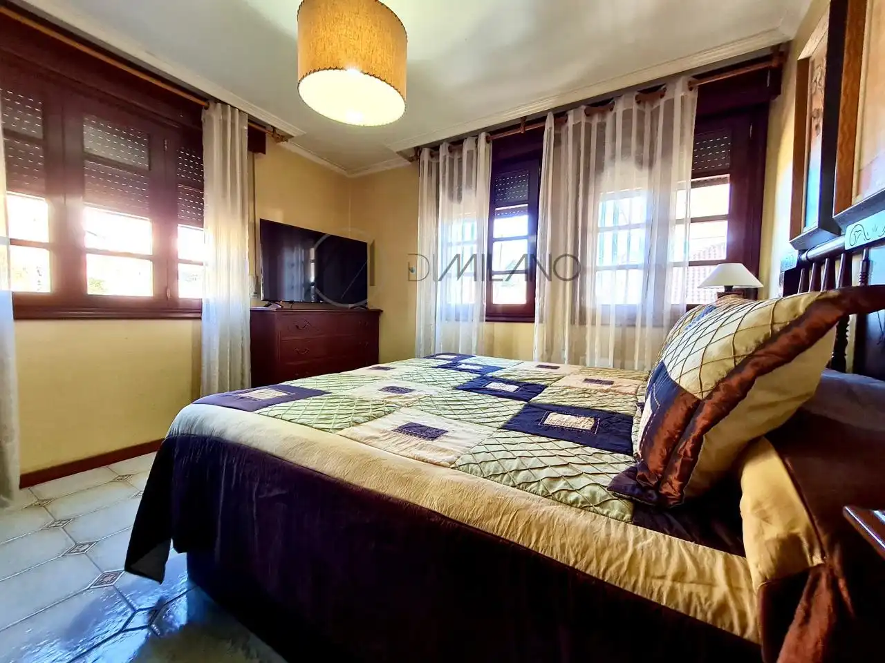 Bedroom of Houses for sale in Moaña  with Heating, Private garden and Terrace