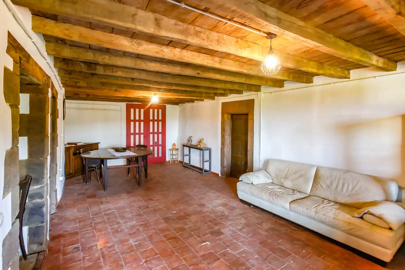 Sala de estar de Finca rústica en venta en L'Esquirol