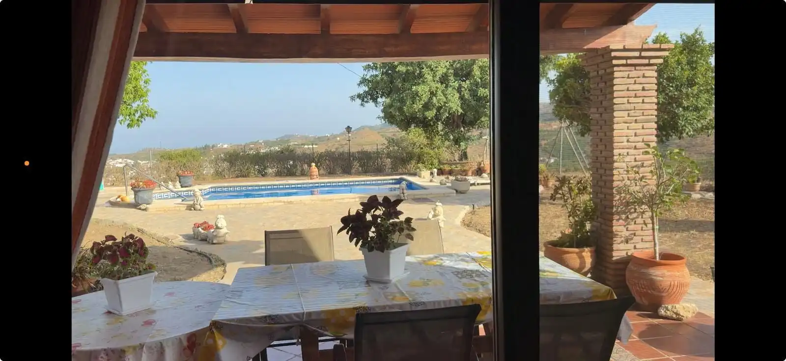 Terrace of Country homes for sale in Cútar  with Air Conditioner, Private garden and Terrace