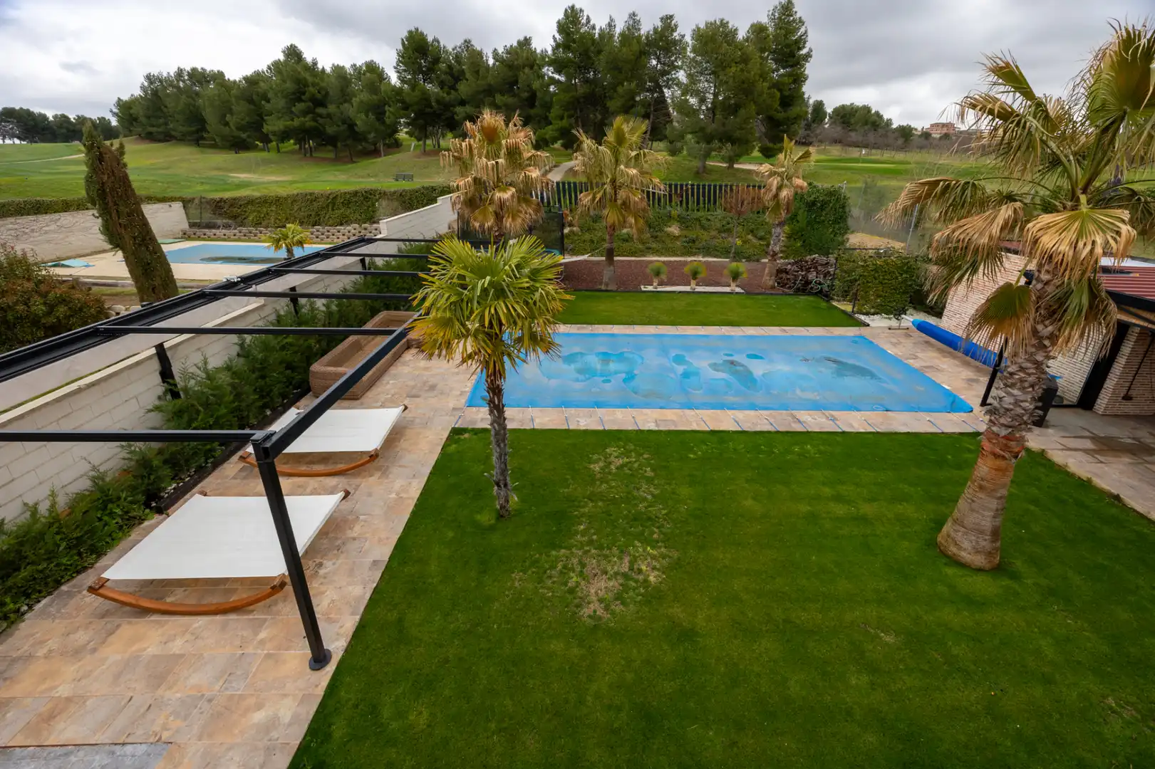 Piscina de Casa o chalet en venta en Layos con Aire acondicionado, Calefacción y Jardín privado
