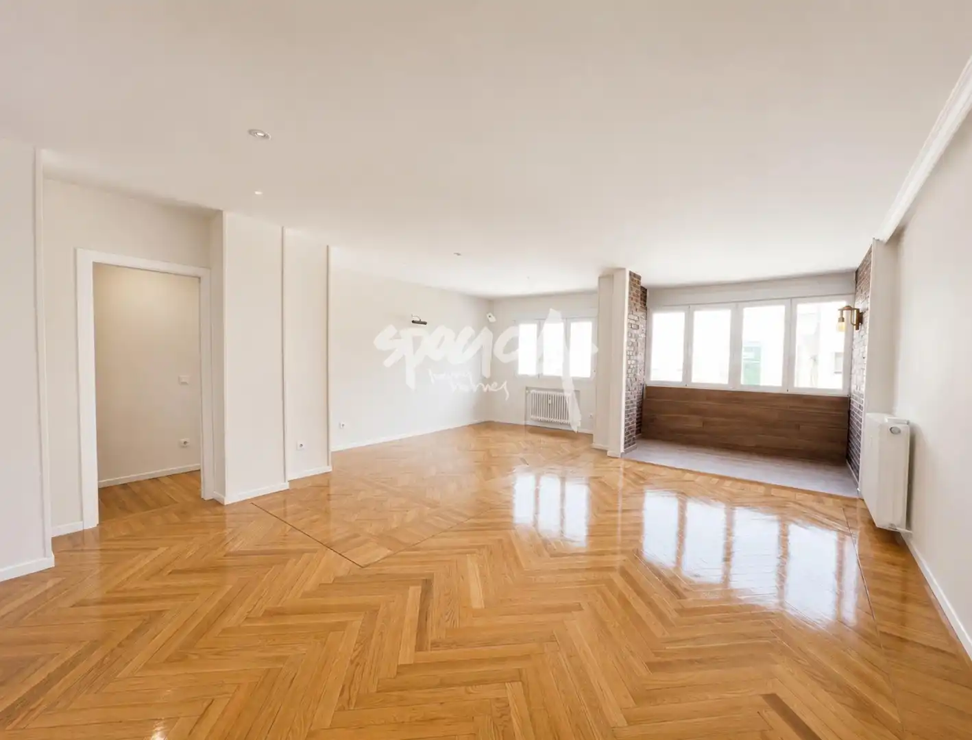 Wohnzimmer von Wohnung zur Miete in Barrio de Salamanca