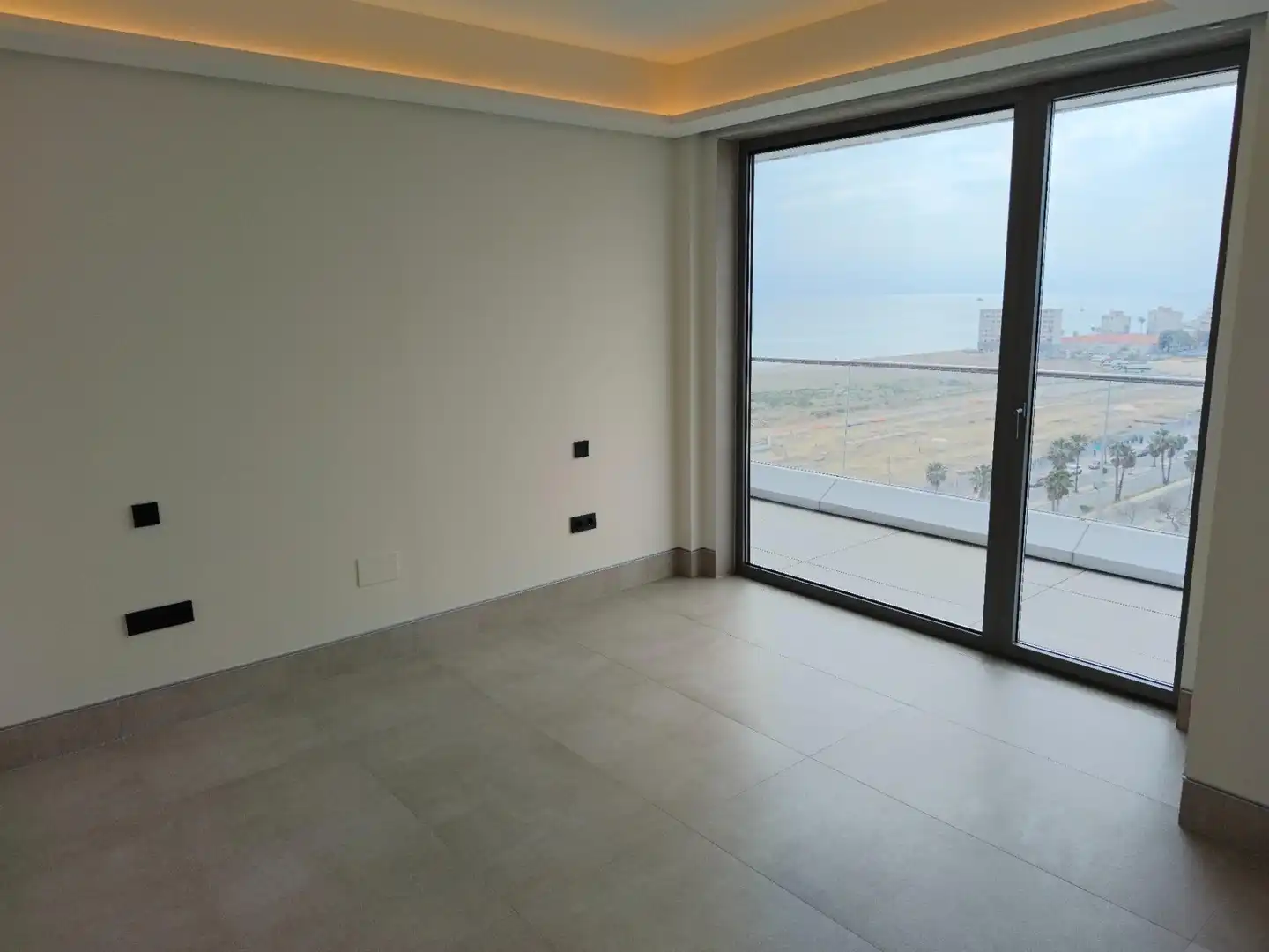 Wohnzimmer von Wohnung zur Miete in Málaga mit Klimaanlage, Heizung und Terrasse