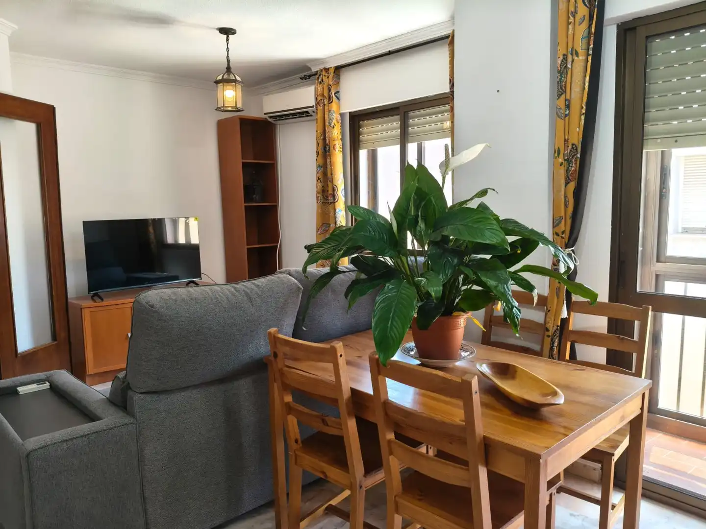 Sala d'estar de Pis de lloguer en Málaga amb Aire condicionat, Calefacció i Terrassa