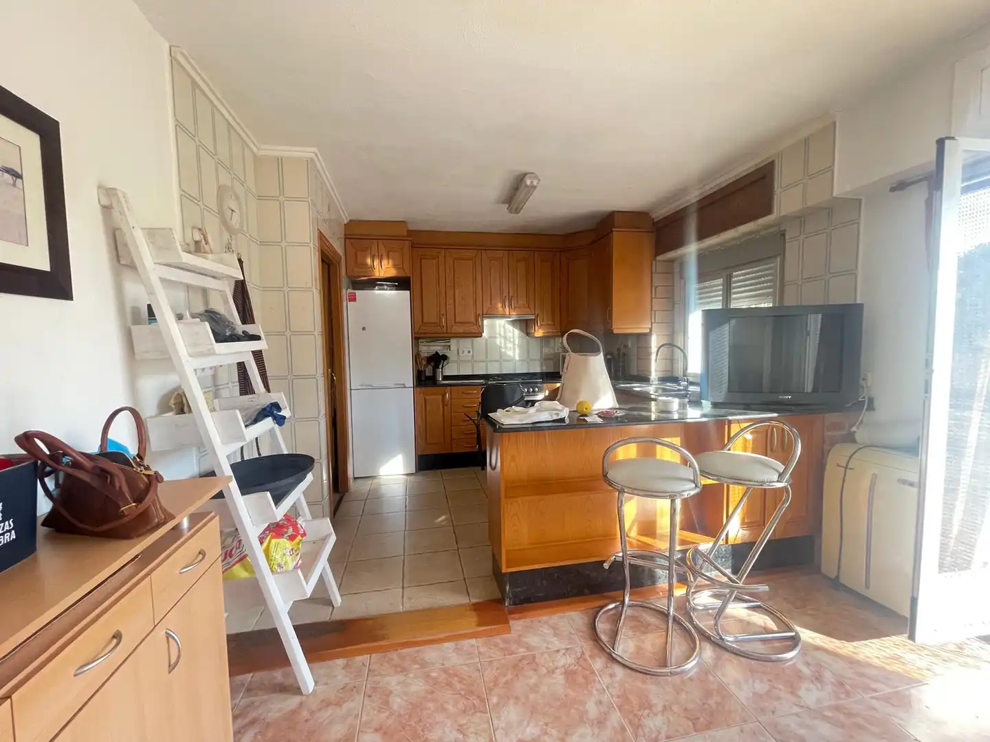 Cocina de Casa o chalet en venta en Pedralba con Jardín privado, Terraza y Piscina