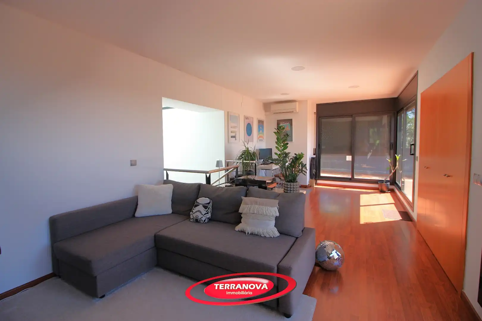 Sala d'estar de Casa o xalet en venda en L'Ametlla del Vallès amb Aire condicionat, Calefacció i Jardí privat