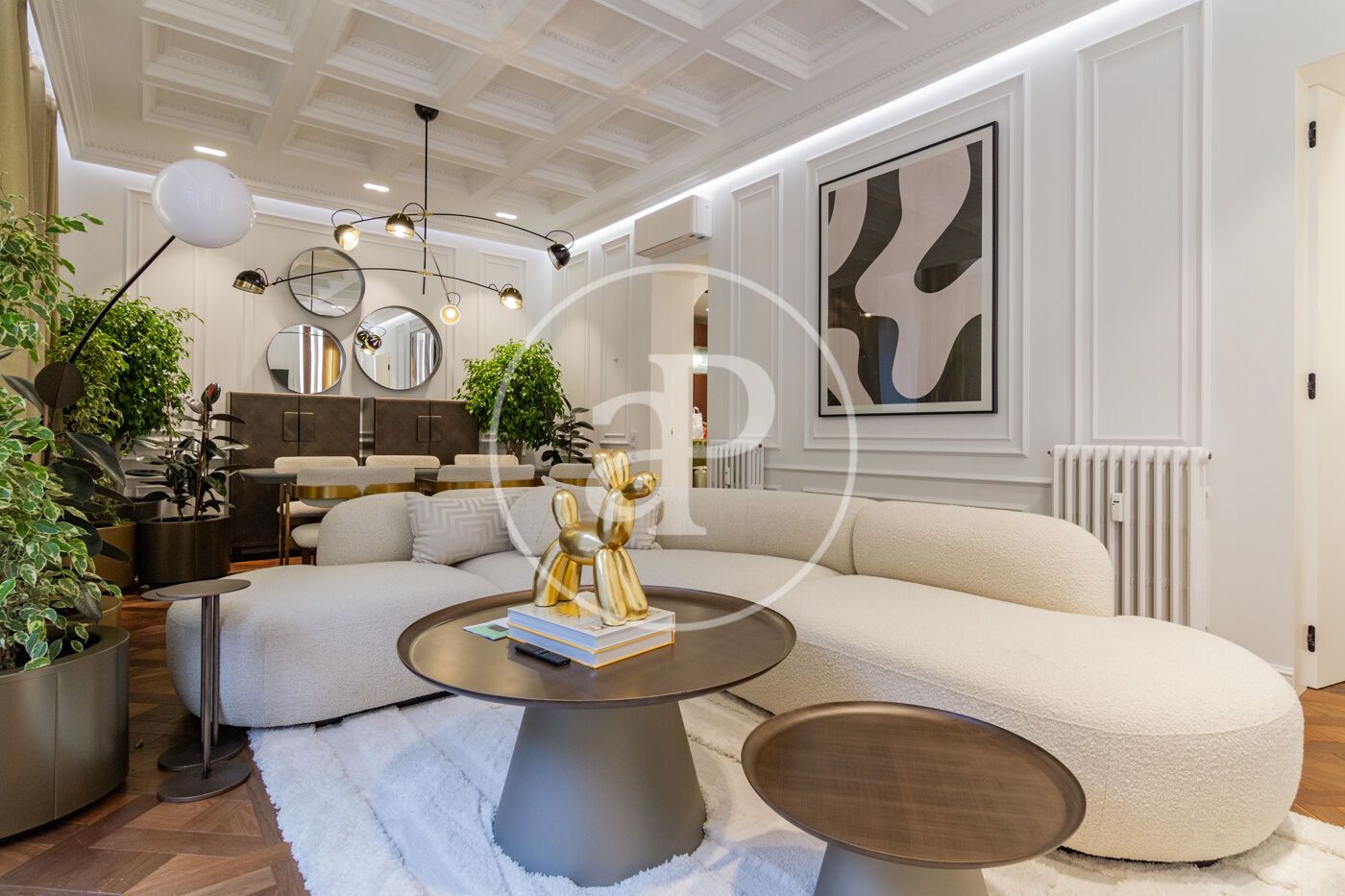 Sala de estar de Piso en venta en  Madrid Capital con Aire acondicionado, Calefacción y Terraza