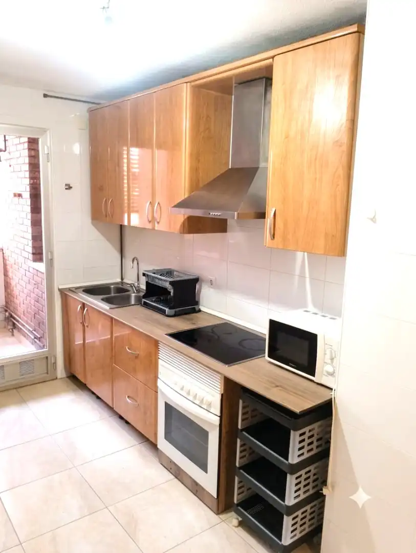 Kitchen of Flat for rent in Murcia  with Furnished, Oven and Washing machine