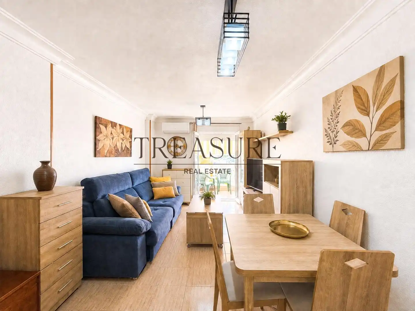 Living room of Flat for sale in Cartagena  with Air Conditioner, Balcony and Community pool