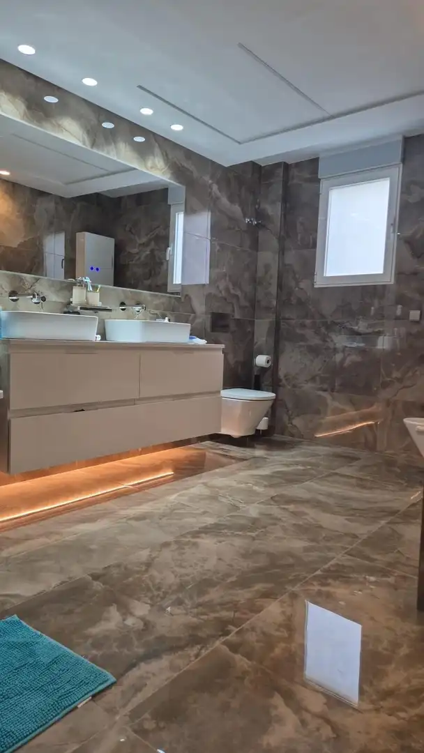 Bathroom of Houses for sale in Murcia  with Air Conditioner, Heating and Parquet flooring