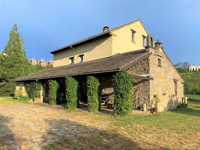 Vista exterior de Casa o xalet en venda en Jaca amb Jardí privat, Parquet i Terrassa