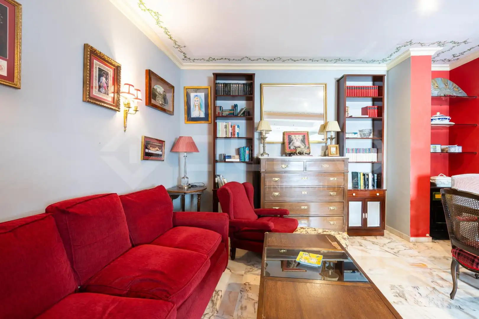 Sala de estar de Piso en venta en Sevilla