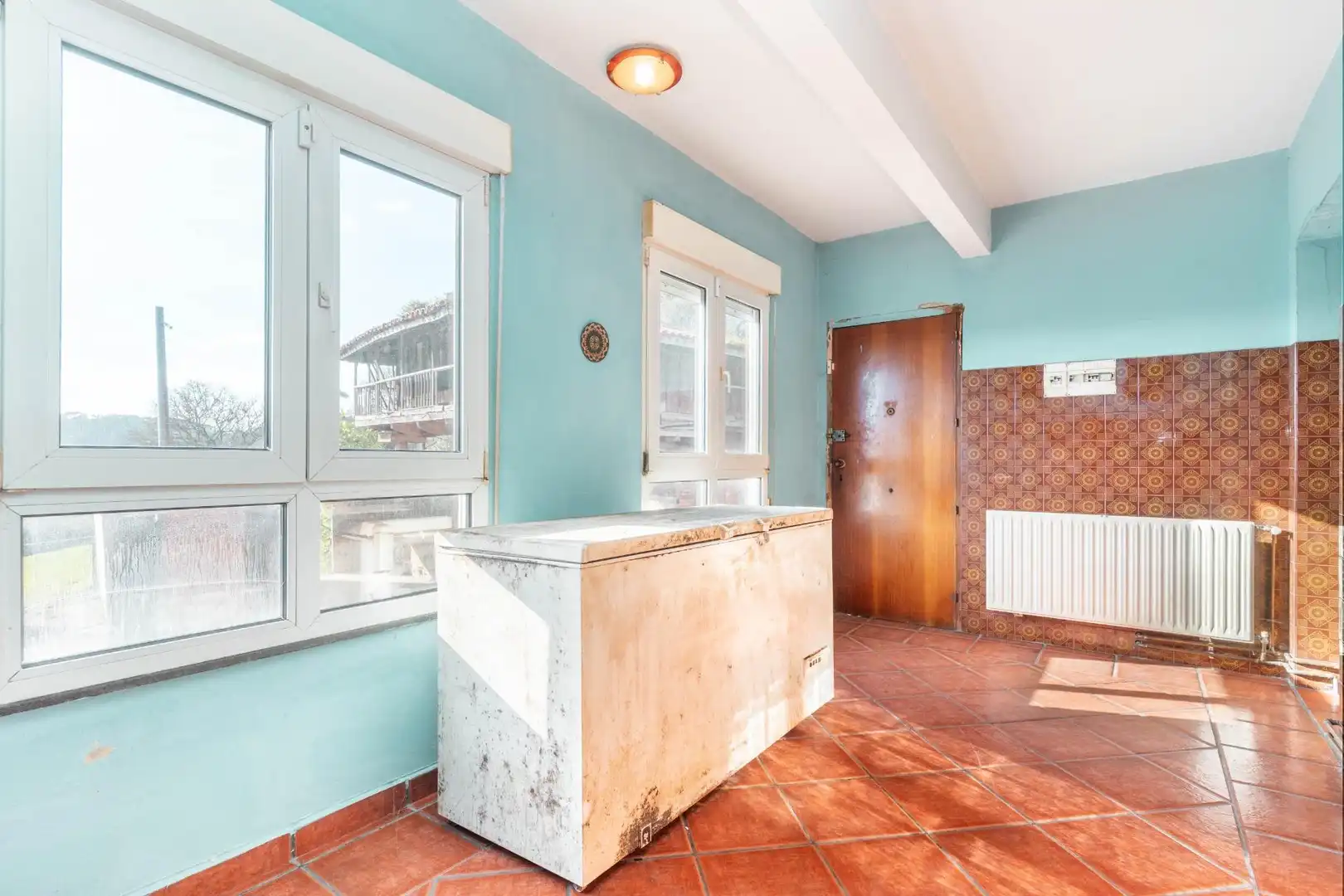 Cocina de Casa o chalet en venta en Carreño con Calefacción, Jardín privado y Trastero