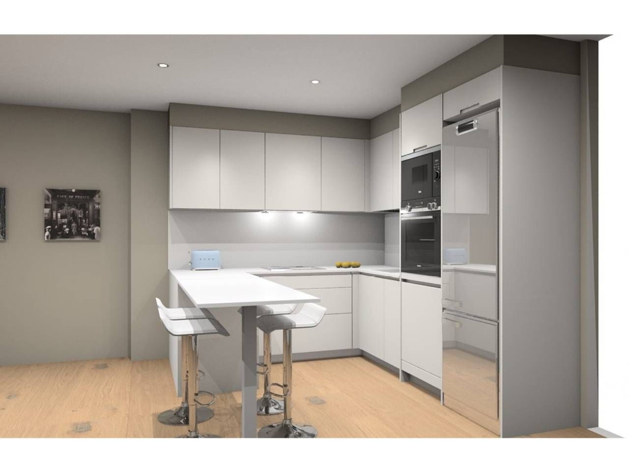 Kitchen of Flat for sale in Sabadell  with Air Conditioner, Heating and Parquet flooring