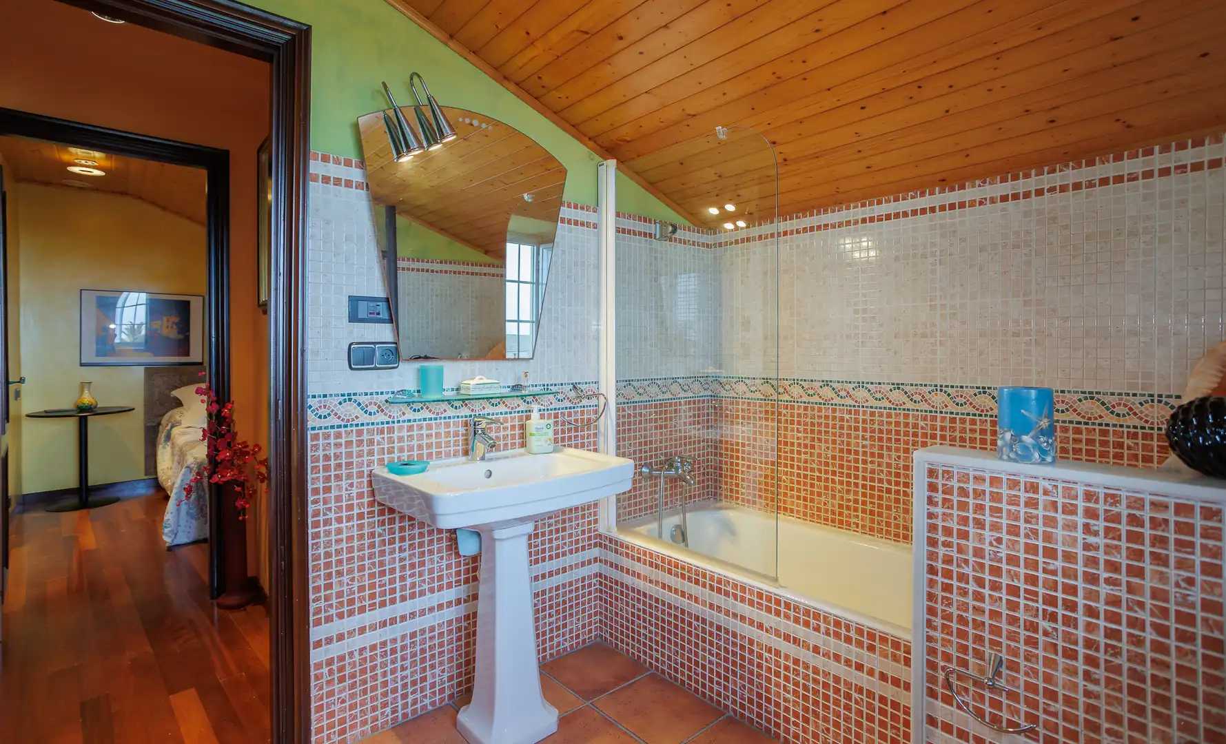 Baño de Finca rústica en venta en Barreiros con Amueblado