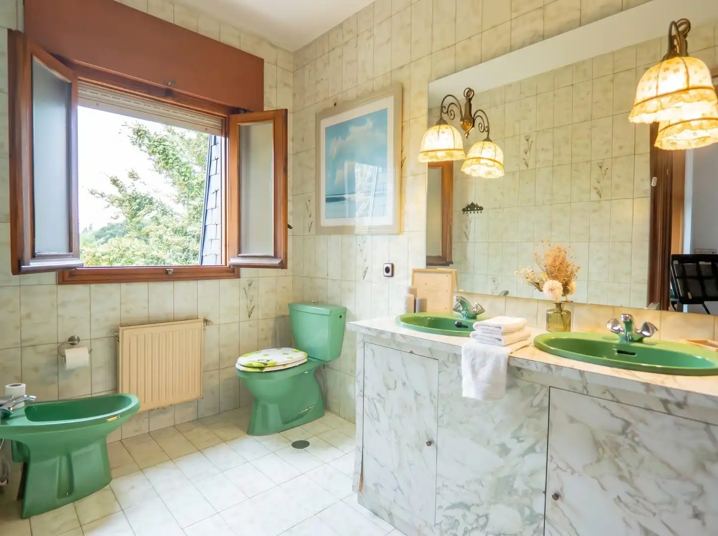 Baño de Casa o chalet en venta en Torrelodones con Calefacción, Jardín privado y Terraza
