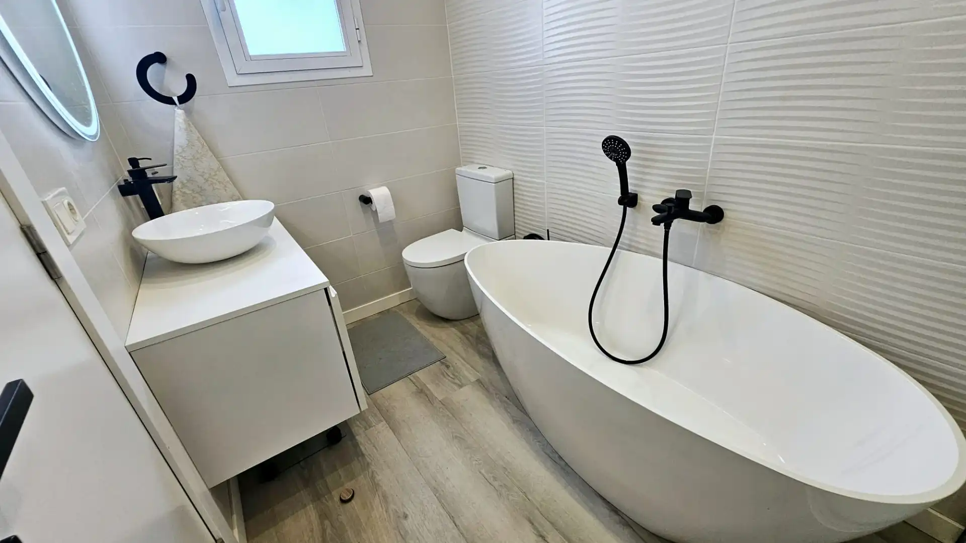 Baño de Casa adosada en venta en Calpe / Calp con Aire acondicionado, Terraza y Amueblado