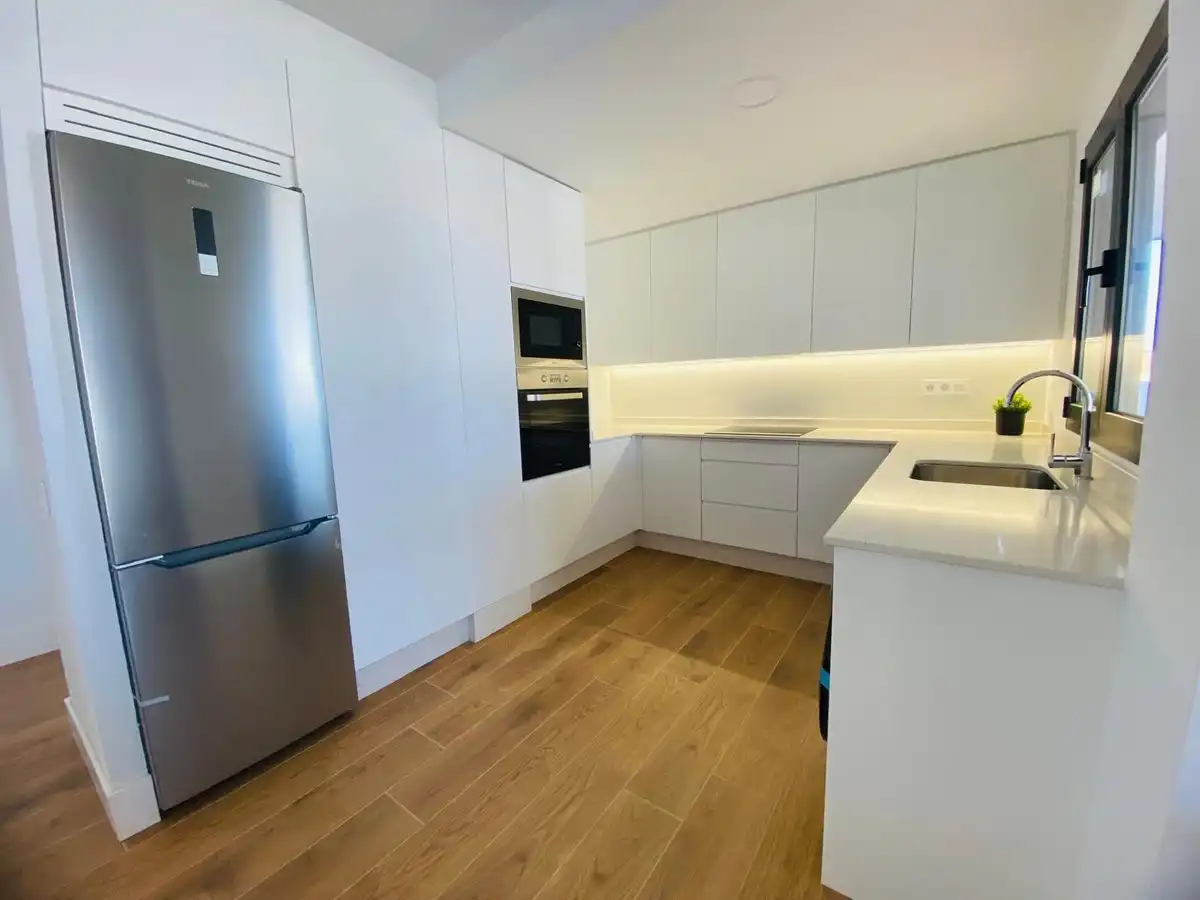 Cuina de Apartament en venda en La Oliva amb Terrassa i Piscina comunitària