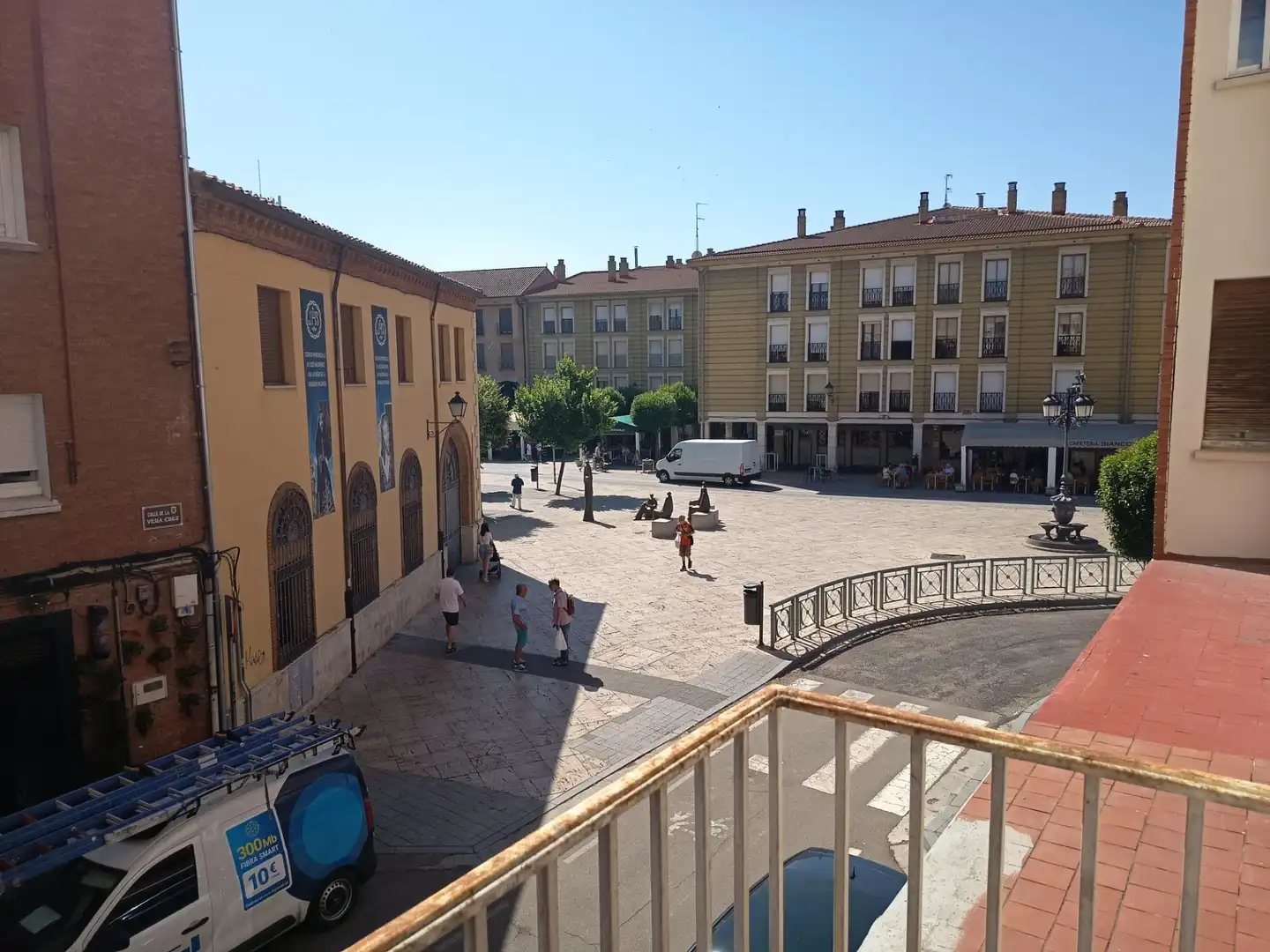 Vista exterior de Piso en venta en Palencia con Calefacción y Balcón