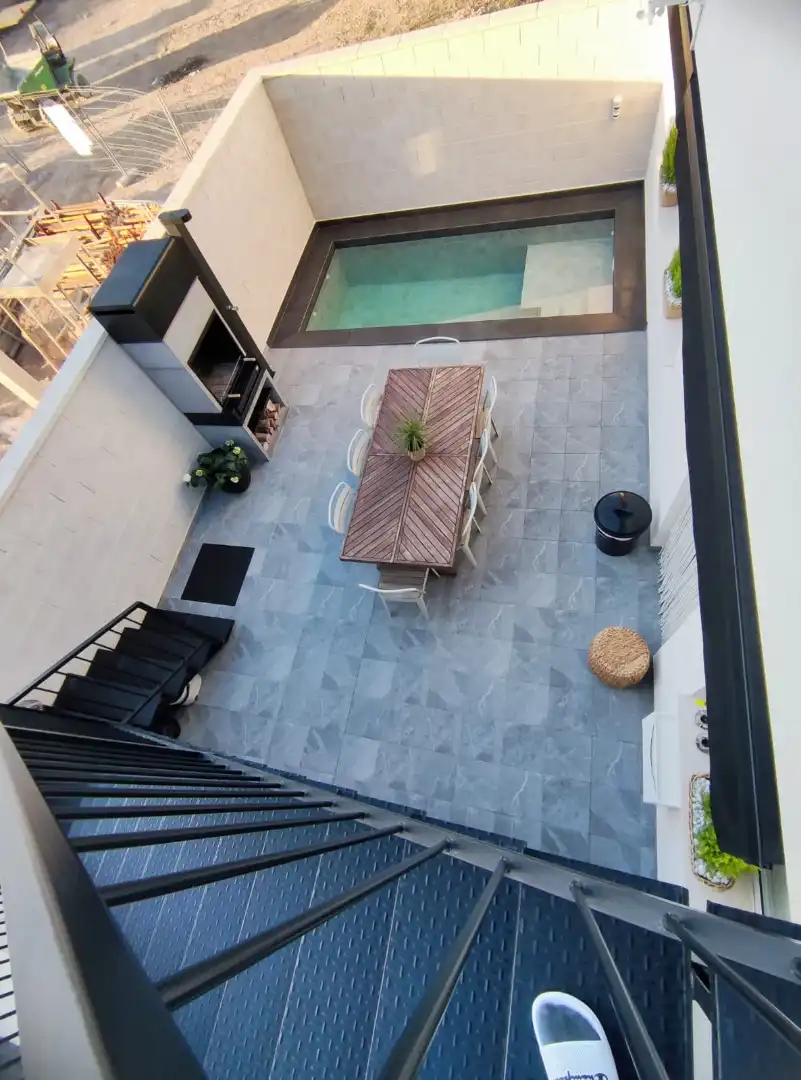 Terraza de Casa o chalet en venta en Las Torres de Cotillas con Aire acondicionado, Calefacción y Jardín privado