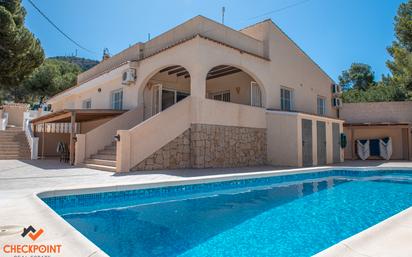 Swimming pool of House or chalet for sale in L'Alfàs del Pi  with Air Conditioner, Terrace and Swimming Pool