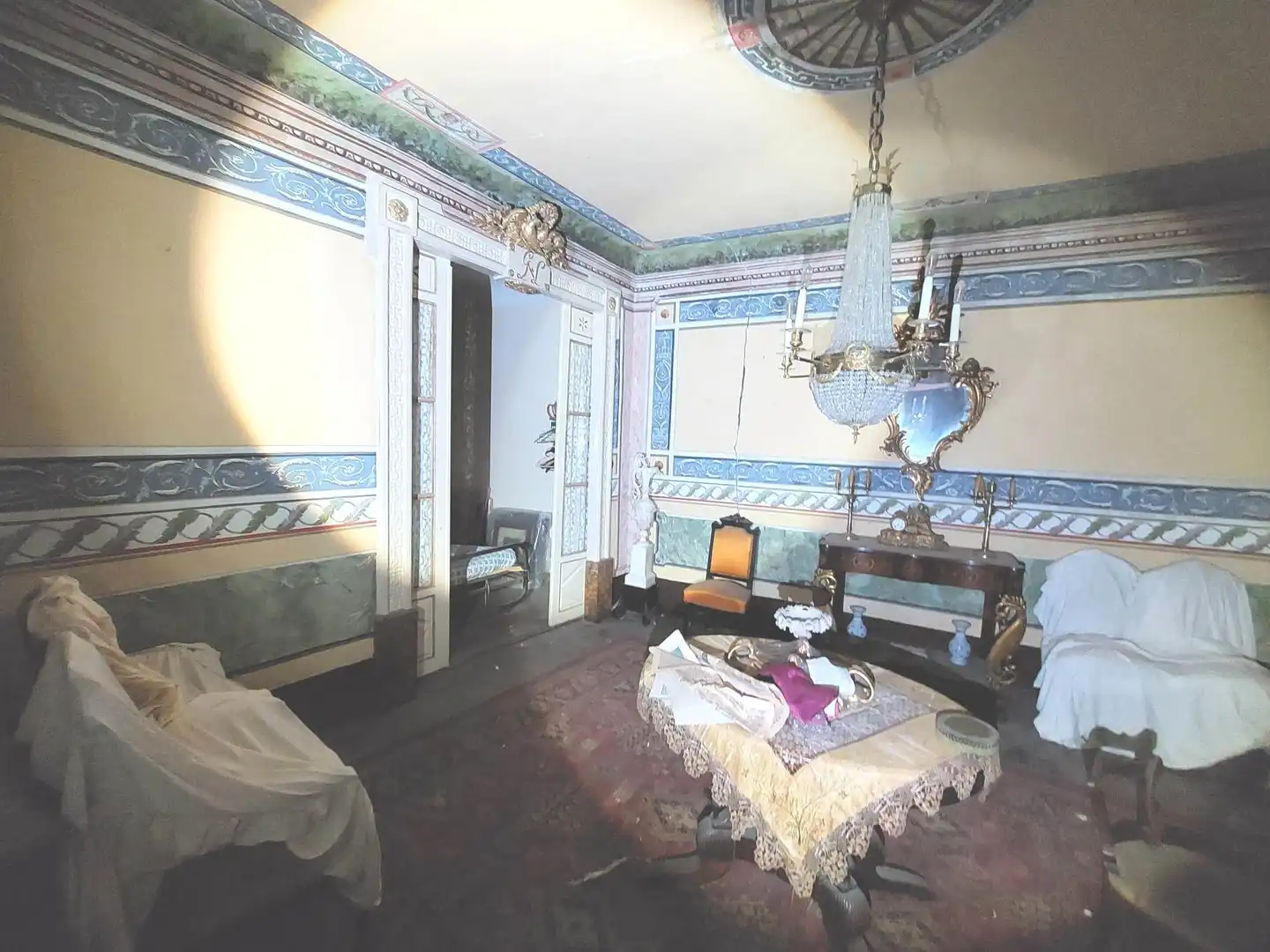 Sala de estar de Casa o chalet en venta en San Esteban de Litera con Jardín privado, Terraza y Balcón