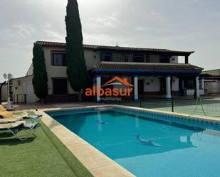 Swimming pool of House or chalet for sale in  Córdoba Capital  with Air Conditioner and Swimming Pool