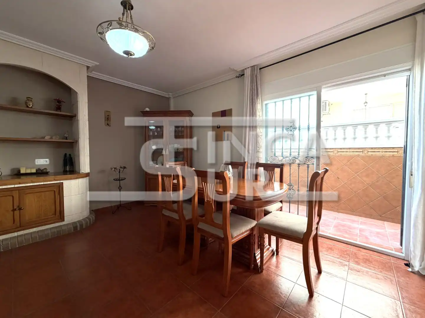 Comedor de Casa adosada en venta en Roquetas de Mar con Aire acondicionado, Calefacción y Terraza